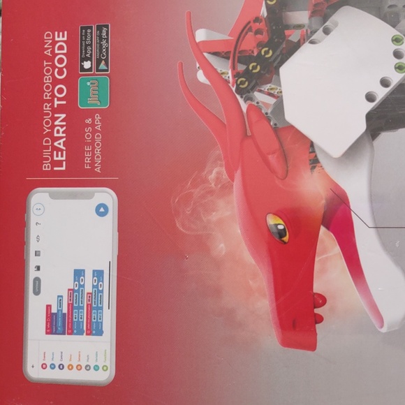 New Sealed UBTECH Jimu Mythical Series Firebot Kit - Picture 10 of 13